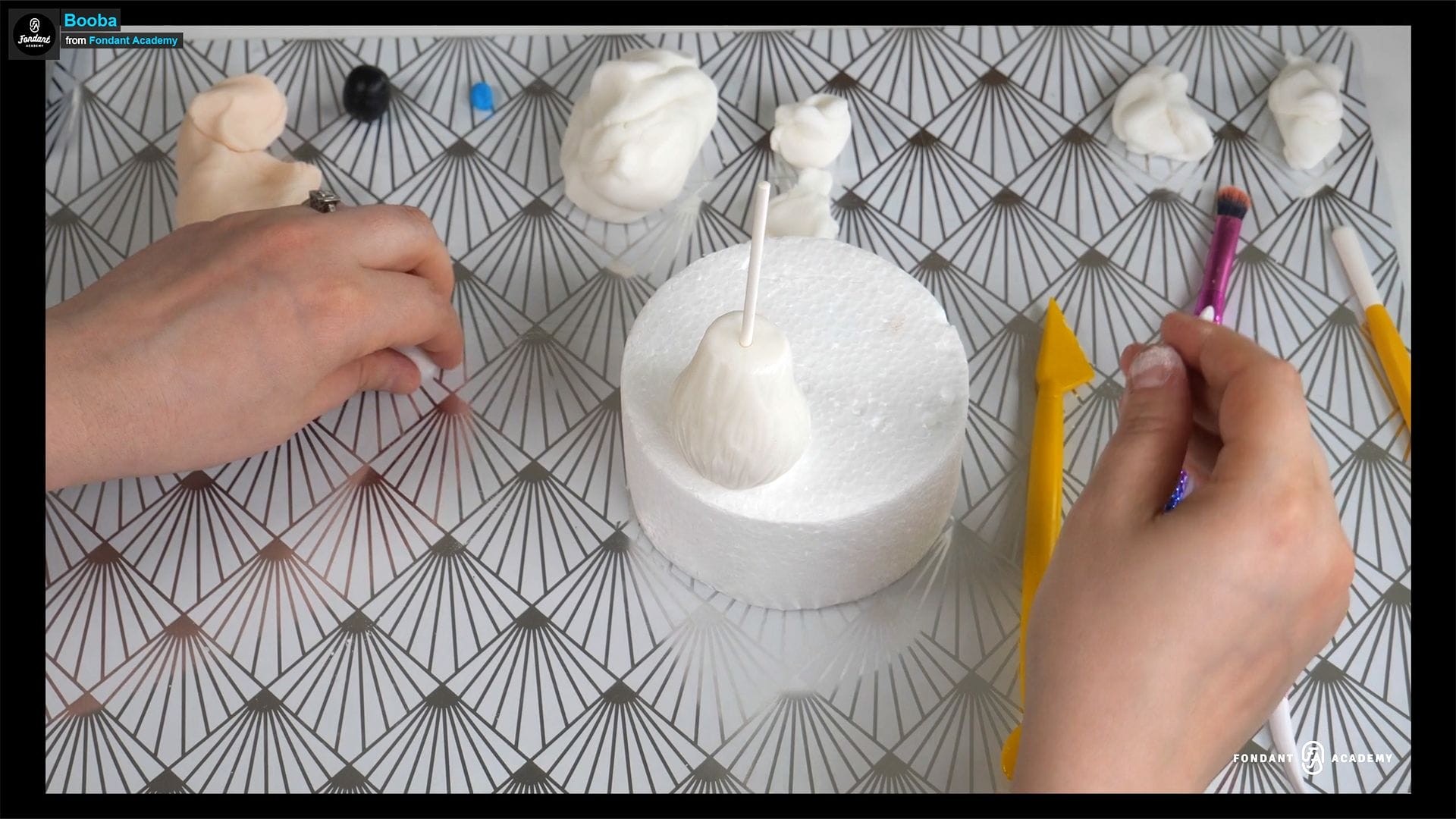 Booba – Fondant Cake Topper Tutorial 1