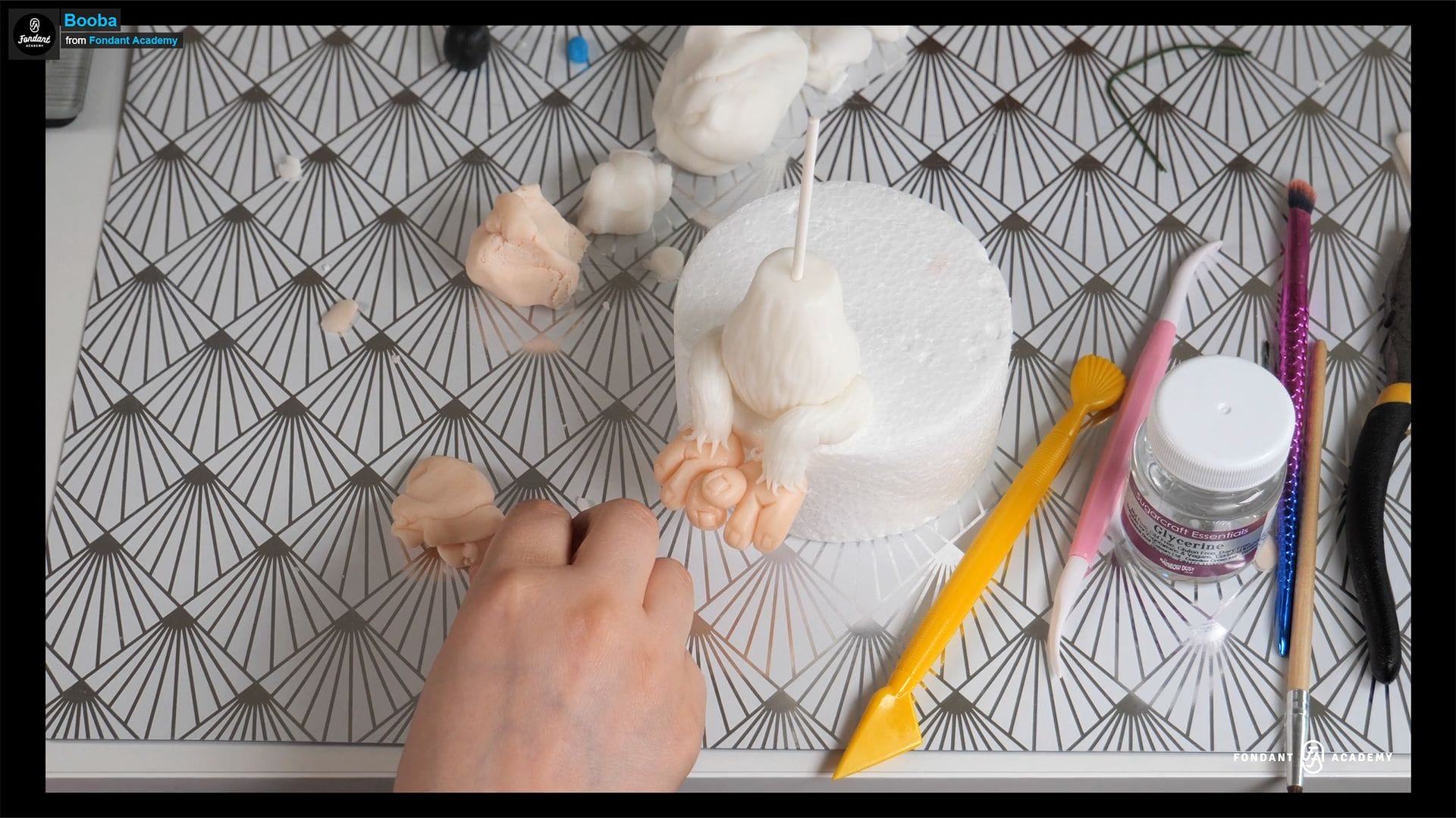 Booba – Fondant Cake Topper Tutorial 2