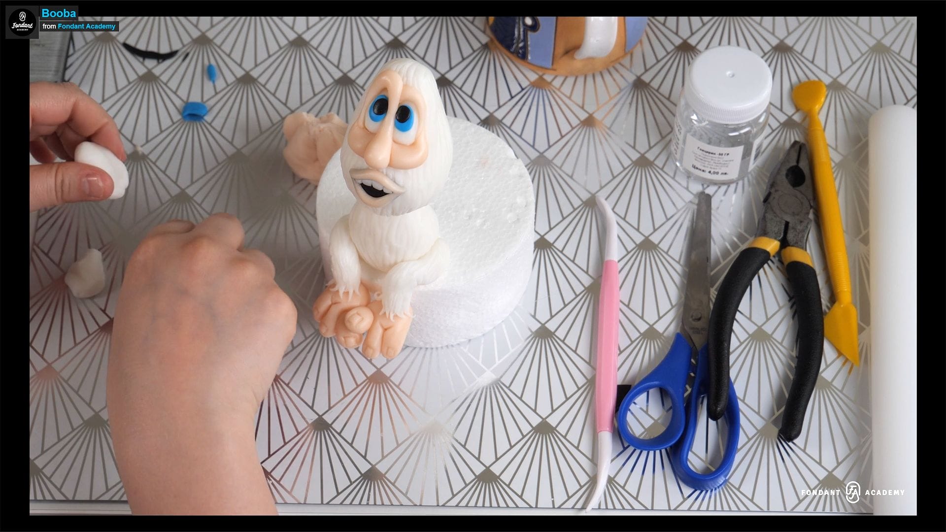 Booba – Fondant Cake Topper Tutorial 3