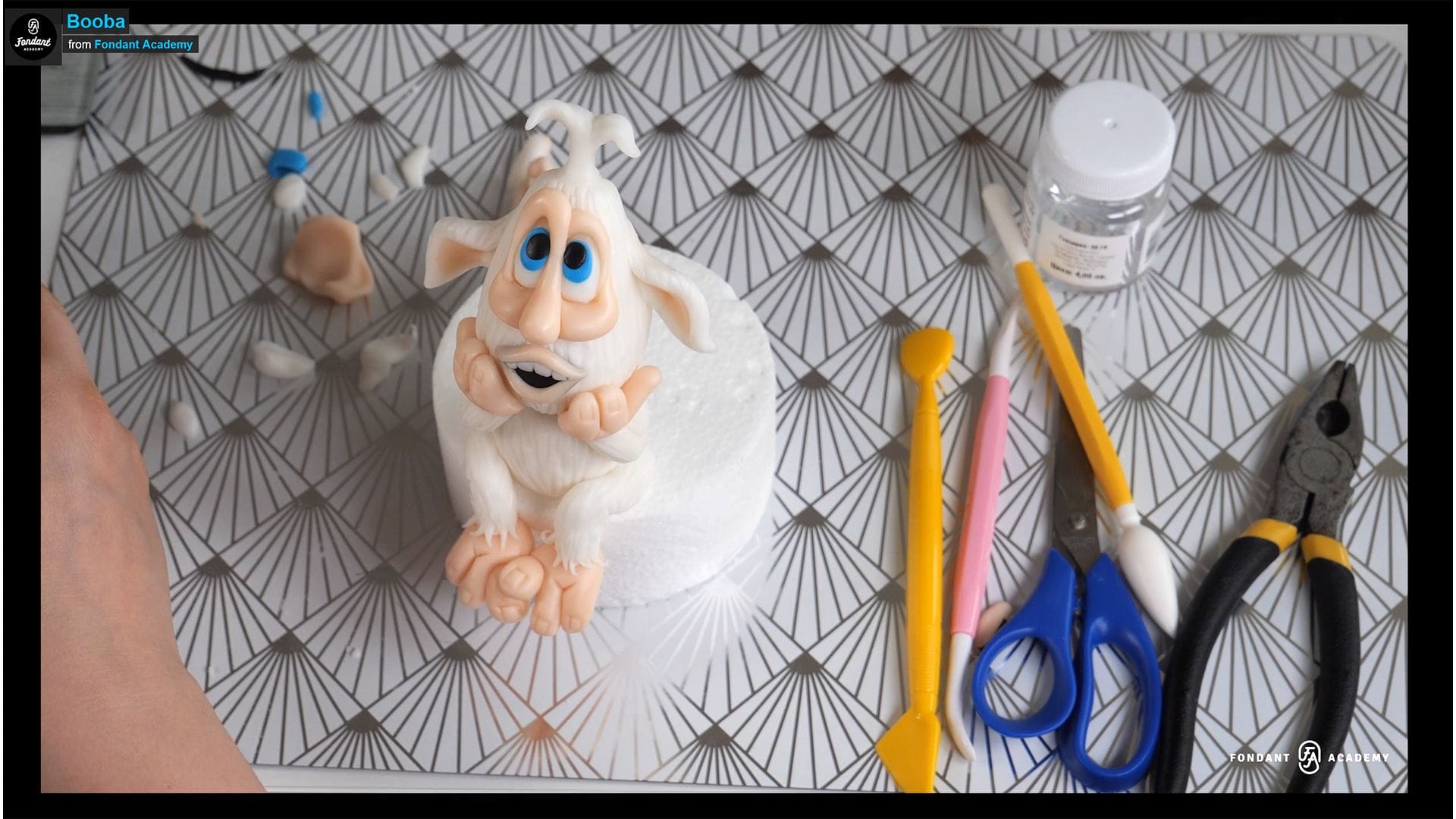 Booba – Fondant Cake Topper Tutorial 5