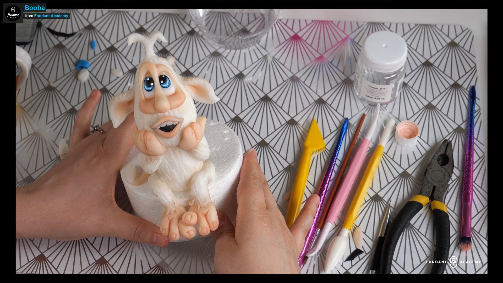 Booba – Fondant Cake Topper Tutorial 6