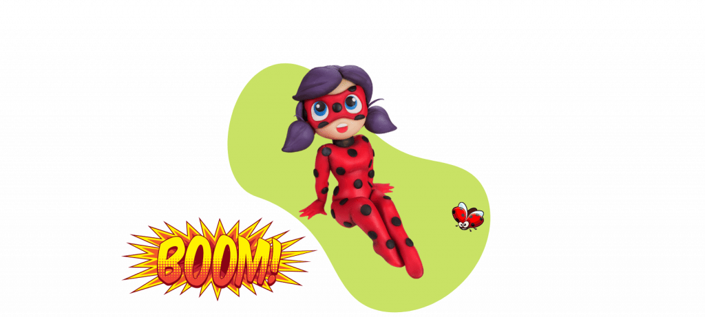 The Ladybug - Fondant Cake Topper