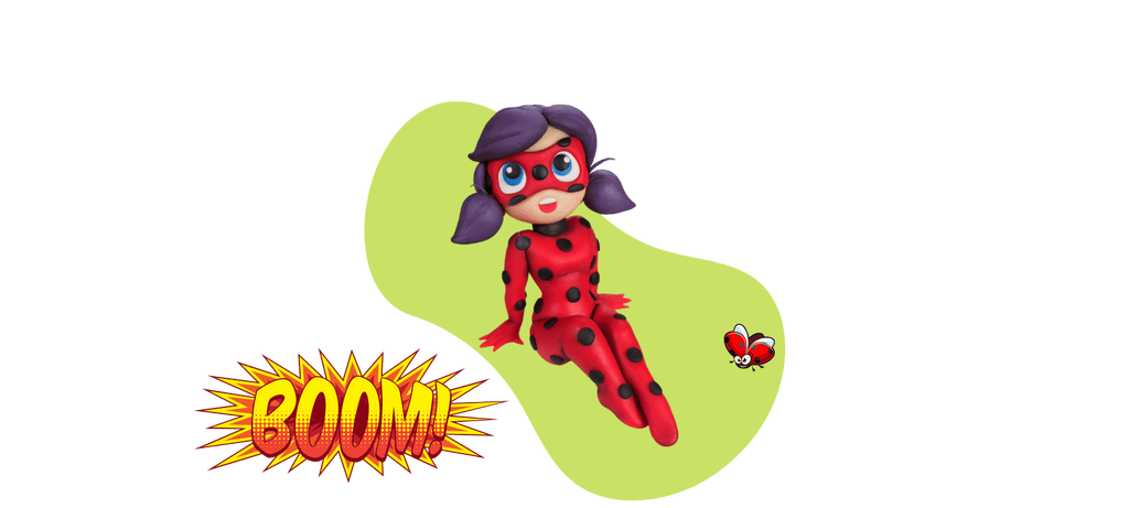 The Ladybug - Fondant Cake Topper